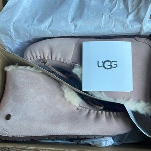 New Ugg Alena kids moccasin slippers “dusk”